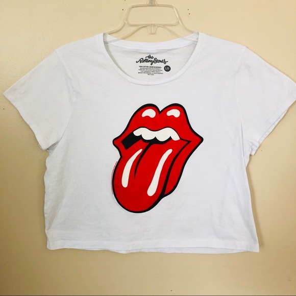 The Rolling Stones Tops - SALE✅ THE ROLLING STONES Concert Crop Graphic Tee The Rolling Stones Tops - SALE✅ THE ROLLING STONES Concert Crop Graphic Tee